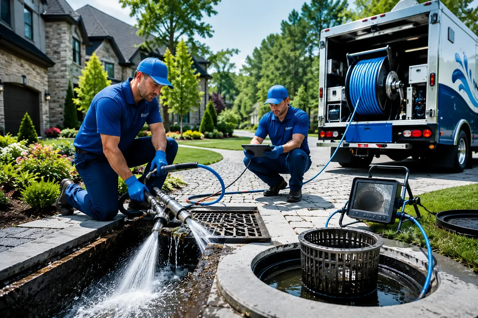 Local outdoor drain cleaning professionals in Rudy, AR