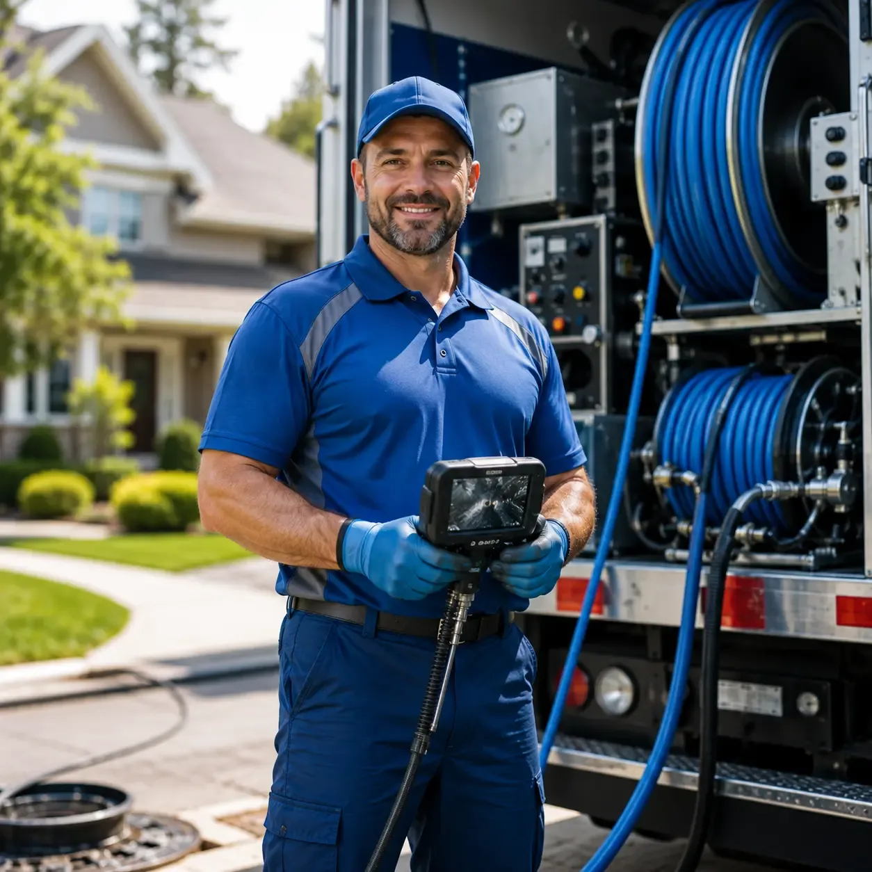 Local outdoor drain cleaning specialists in Rudy, AR